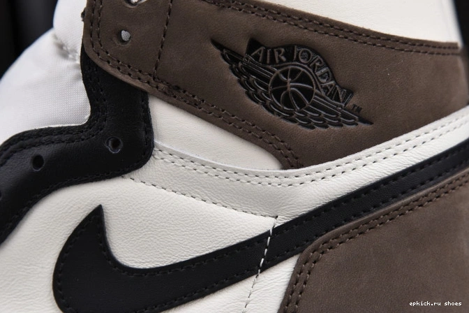 Cheap 555088-105 JORDAN DARK HIGH 1 RETRO MOCHA AIR 0714